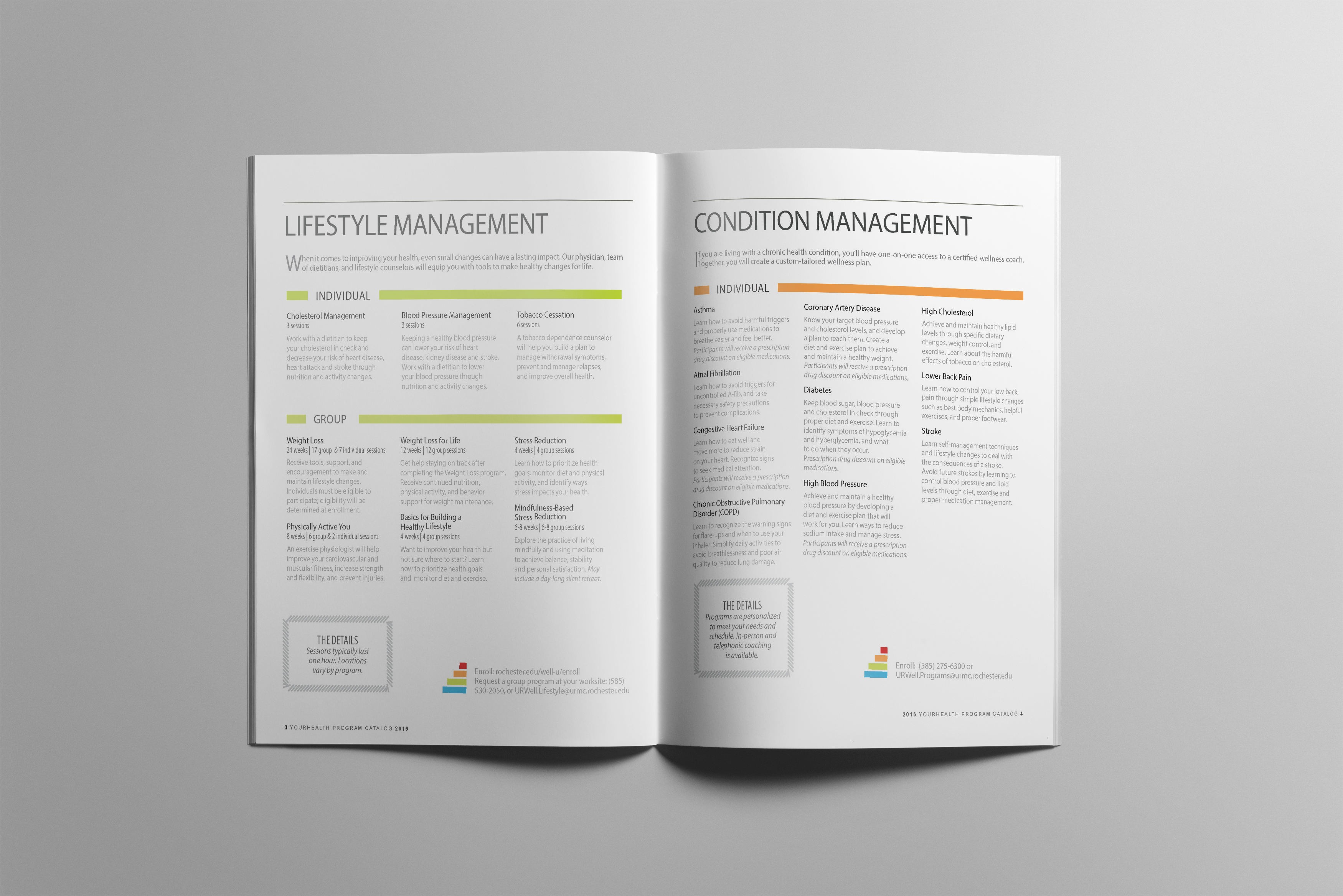 Inside of 2016 YOURhealth Catalog